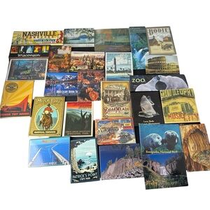 Vintage-now  U.S. Collectors magnets music city Olympic park